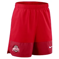 Short Nike Scarlet Ohio State Buckeyes 2025 Sideline Dri-FIT pour homme