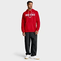 Men's Nike Scarlet Ohio State Buckeyes 2025 Sideline Standard Issue Dri-FIT Hoodie