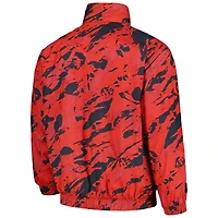 Men's Nike  Scarlet Ohio State Buckeyes Anorak Half-Zip Jacket