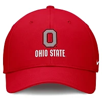 Casquette ajustable Nike Scarlet Ohio State Buckeyes Campus Club pour homme