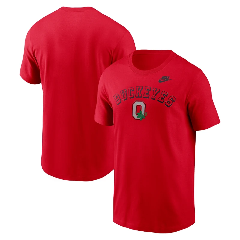T-shirt Nike Scarlet Ohio State Buckeyes Legacy pour homme