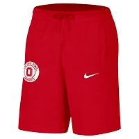 Short à logo Nike Scarlet Ohio State Buckeyes pour homme