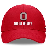 Men's Nike Scarlet Ohio State Buckeyes Primetime Rise Adjustable Hat