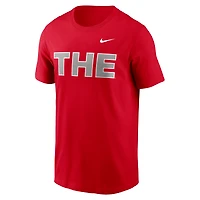 Men's Nike Scarlet Ohio State Buckeyes THE T-Shirt