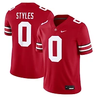 Maillot de match Nike Sonny Styles Scarlet Ohio State Buckeyes pour homme
