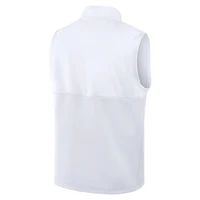 Men's Nike White Ohio State Buckeyes Primetime Victory Therma-FIT Full-Zip Vest