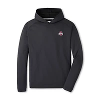 Men's Peter Millar  Black Ohio State Buckeyes Pine Performance Hoodie