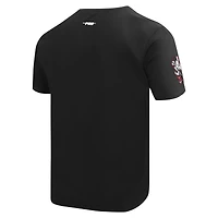 Men's Pro Standard Black Ohio State Buckeyes Classic Stacked Logo T-Shirt