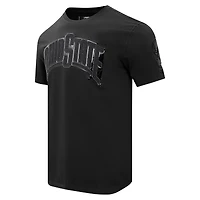 Men's Pro Standard Ohio State Buckeyes Triple Black T-Shirt