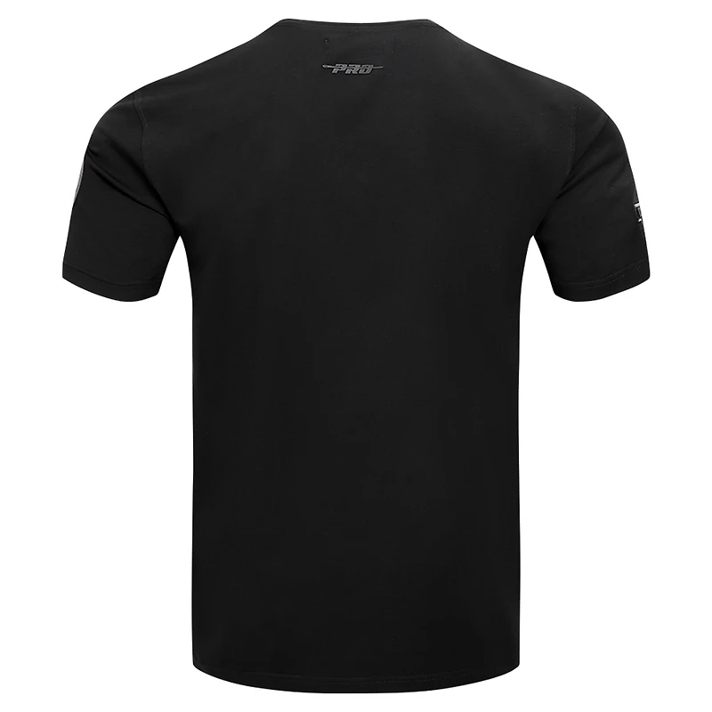 Men's Pro Standard Ohio State Buckeyes Triple Black T-Shirt