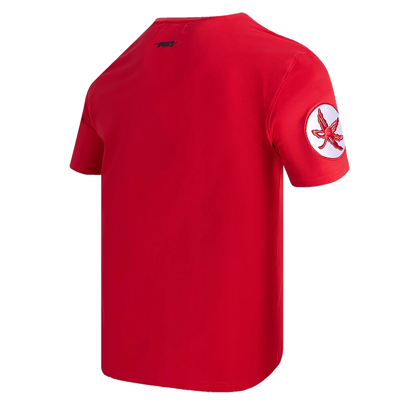 Men's Pro Standard Scarlet Ohio State Buckeyes Classic T-Shirt
