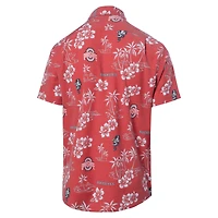 Men's Reyn Spooner Scarlet Ohio State Buckeyes Classic Button-Up Shirt