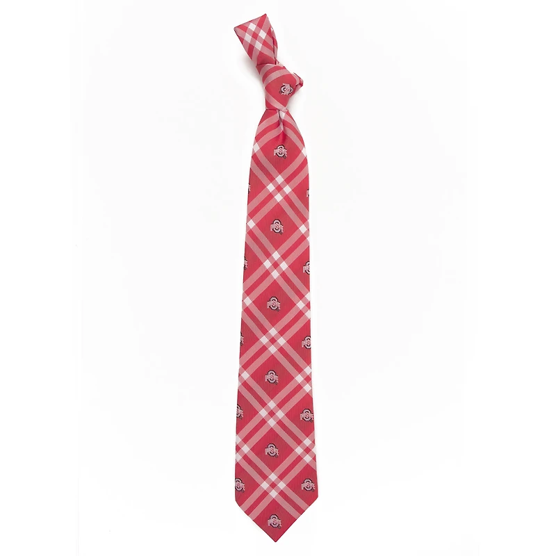 Cravate Rhodes Scarlet Ohio State Buckeyes pour homme