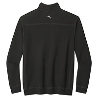 Men's Tommy Bahama Black Ohio State Buckeyes Montego Bay Half-Zip Jacket