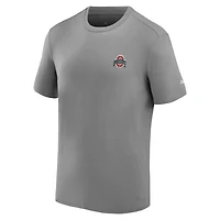 Men's Tommy Bahama Gray Ohio State Buckeyes Thirst & Gull T-Shirt