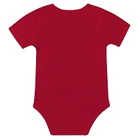 Ensemble body, bavoir et bonnet à revers pour nouveau-né bébé Ohio State Buckeyes Dynamic Duo