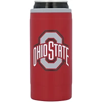 Buckeyes de l'État de l'Ohio 12 oz. Flipside Powdercoat Slim Refroidisseur de canettes