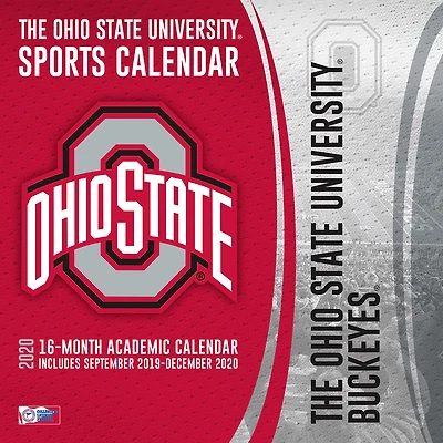 Ohio State Buckeyes 2020 16-Month Wall Calendar