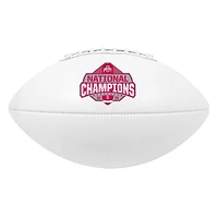 Ohio State Buckeyes 2024 College Football Playoff National Champions Baden White Panel Football