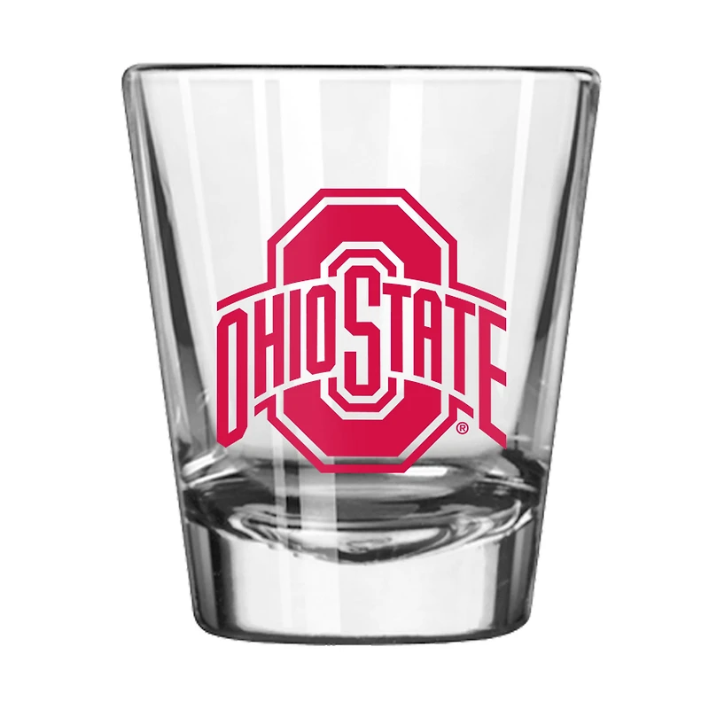 Buckeyes de l'État de l'Ohio 2 oz. Verre à liqueur