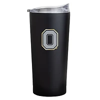 Feuille noire des Buckeyes de l'État de l'Ohio 20oz. Gobelet à revêtement en poudre