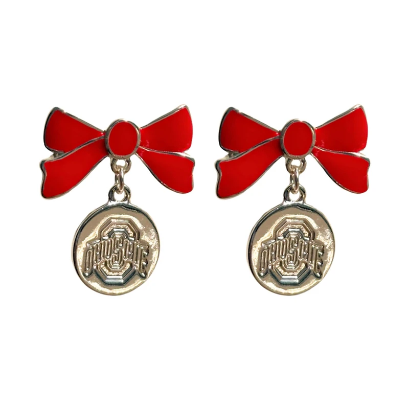 Ohio State Buckeyes Impatiens Earrings