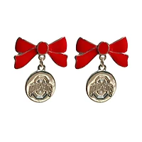 Ohio State Buckeyes Impatiens Earrings