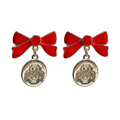 Boucles d'oreilles Impatiens des Buckeyes de l'Ohio State