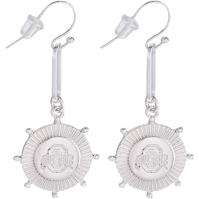 Ohio State Buckeyes Pixel Earrings
