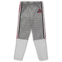 Preschool Wes & Willy Scarlet Ohio State Buckeyes Football V-Neck T-Shirt and Pants Sleep Set