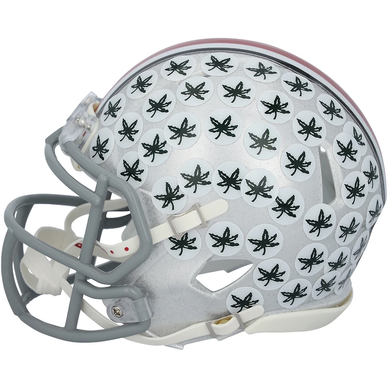 Ryan Day Ohio State Buckeyes Autographed 2024 College Football Playoff National Champions Logo Riddell Speed Mini Helmet