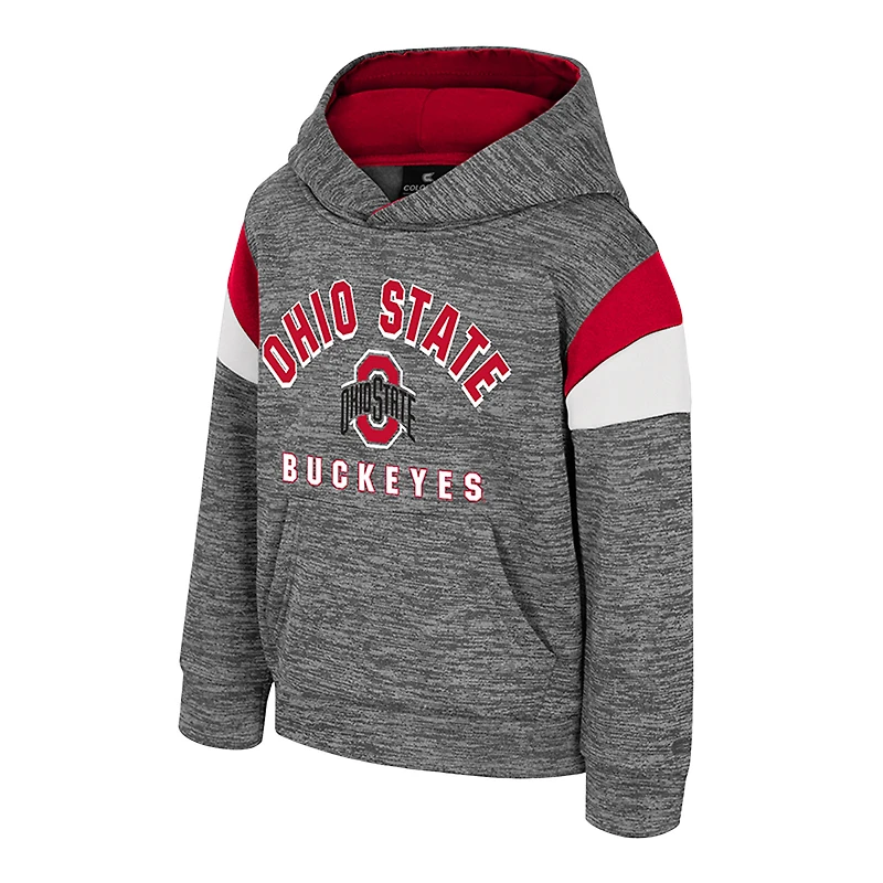 Toddler Colosseum Gray Ohio State Buckeyes Wizard City Hoodie
