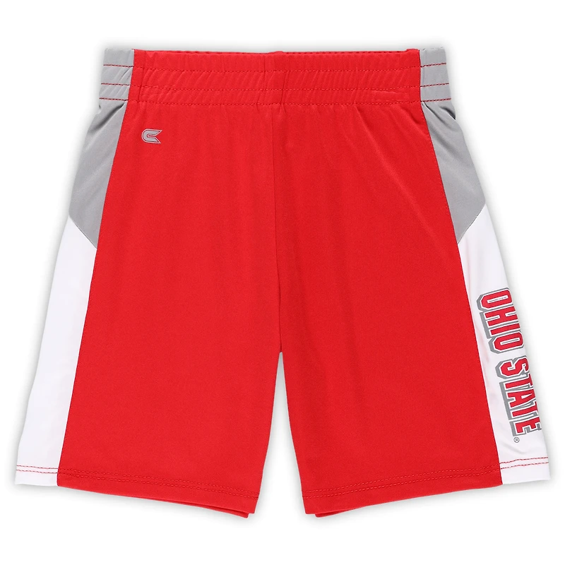 Ensemble débardeur et short Ozone Colosseum Scarlet Ohio State Buckeyes pour tout-petit