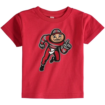 T-shirt pour tout-petit Scarlet Ohio State Buckeyes avec grand logo