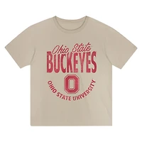 Toddler Tan Ohio State Buckeyes News Flash T-Shirt