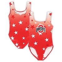 Justaucorps de danse ZooZatz Scarlet Ohio State Buckeyes pour tout-petits