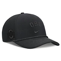 Unisex Nike Ohio State Buckeyes Campus Prep Tonal Rope Rise 5-Panel Adjustable Hat
