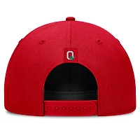 Casquette unisexe Nike Scarlet Ohio State Buckeyes 2026 Basketball Refresh 5 panneaux à taille corde