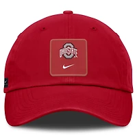 Casquette unisexe Nike Scarlet Ohio State Buckeyes 2026 Sideline Club ajustable