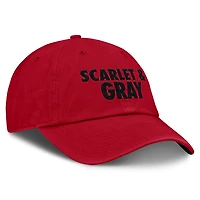 Unisex Nike Scarlet Ohio State Buckeyes Primetime Chant Club Adjustable Hat