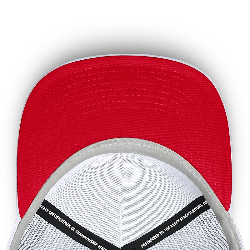 Unisex Nike White Ohio State Buckeyes Country Club Golfin' Rise Trucker Adjustable Hat