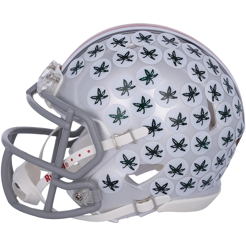 Urban Meyer Ohio State Buckeyes Autographed Speed Mini Helmet - BAS