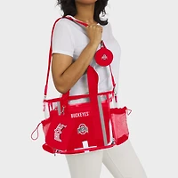 Sac bébé transparent WEAR by Erin Andrews Ohio State Buckeyes Stadium
