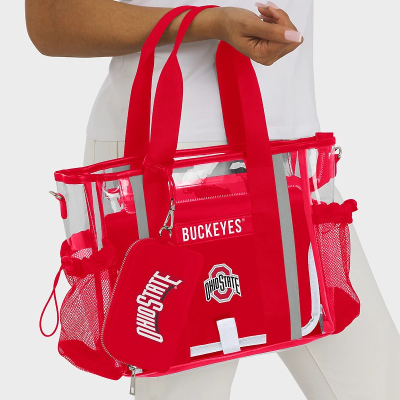 Sac bébé transparent WEAR by Erin Andrews Ohio State Buckeyes Stadium