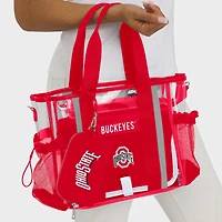 Sac bébé transparent WEAR by Erin Andrews Ohio State Buckeyes Stadium