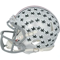 Will Howard Ohio State Buckeyes Autographed 2024 College Football Playoff National Champions Logo Riddell Speed Mini Helmet 