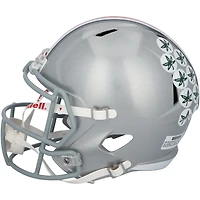 Will Howard Ohio State Buckeyes Autographed 2024 College Football Playoff National Champions Logo Riddell Speed Replica Helmet with "24 CFP Champs" Inscription