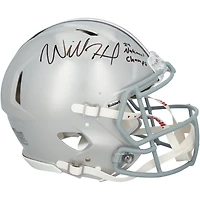 Will Howard Ohio State Buckeyes Autographed Riddell Speed Authentic Helmet with "24 National Champs" Inscription