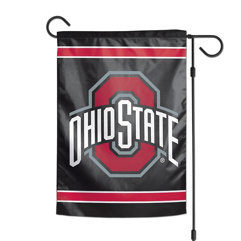 Drapeau de jardin double face WinCraft Ohio State Buckeyes 12" x 18"