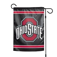Drapeau de jardin double face WinCraft Ohio State Buckeyes 12" x 18"